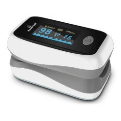 Powertech Παλμικό Οξύμετρο Δακτύλου Pt-922, Oled Οθόνη, Λευκό