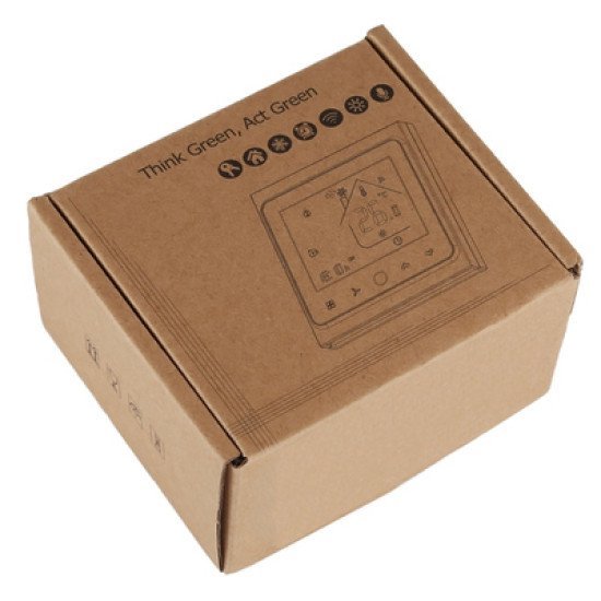 Smart Θερμοστάτης Αερίου Bht-002-Gclw, Wifi, Λευκός Smart Θερμοστάτης Αερίου Bht-002-Gclw, Wifi, Λευκός