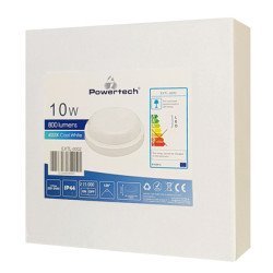 Powertech Led Φωτιστικό Τοίχου Extl-0002, 10W, 4000K Cool White, Λευκό Powertech Led Φωτιστικό Τοίχου Extl-0002, 10W, 4000K Cool White, Λευκό