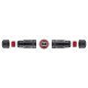 Goobay Αδιάβροχος Σύνδεσμος Rj45 Cat.6 79566, Ip68, Μαύρο Goobay Αδιάβροχος Σύνδεσμος Rj45 Cat.6 79566, Ip68, Μαύρο