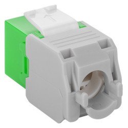 Goobay Keystone Module Rj45 Cat 6A 90687, Utp, Πράσινο