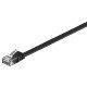 Goobay Καλώδιο U/Ftp Cat6 95387, Flat, Awg 32/7, Copper, 5M, Μαύρο Goobay Καλώδιο U/Ftp Cat6 95387, Flat, Awg 32/7, Copper, 5M, Μαύρο