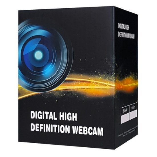 Web κάμερα CAM06, USB, Full HD, μικρόφωνο, Plug & Play, μαύρη