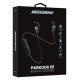 Rockrose Bluetooth Earphones Parkour Ee, Bt 5.0, 60Mah, Μαύρα