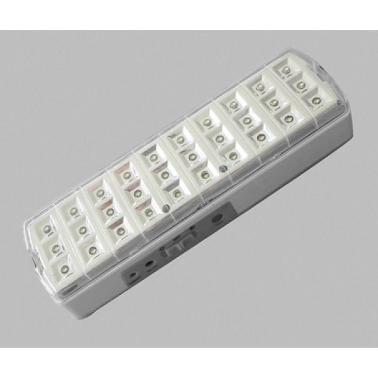 Powertech Led Φωτιστικό Εκτάκτου Ανάγκης Emel-0001, 1800Mah, Λευκό Powertech Led Φωτιστικό Εκτάκτου Ανάγκης Emel-0001, 1800Mah, Λευκό