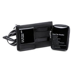 Super Five Τσάντα Ώμου Xb00118-Bk, Μαύρη