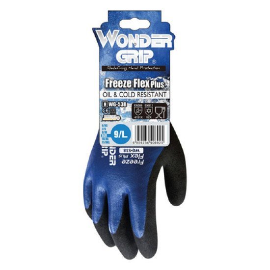 WONDER GRIP γάντια εργασίας Freeze Flex Plus, έως -20°C, 8/M, μπλε WONDER GRIP γάντια εργασίας Freeze Flex Plus, έως -20°C, 8/M, μπλε