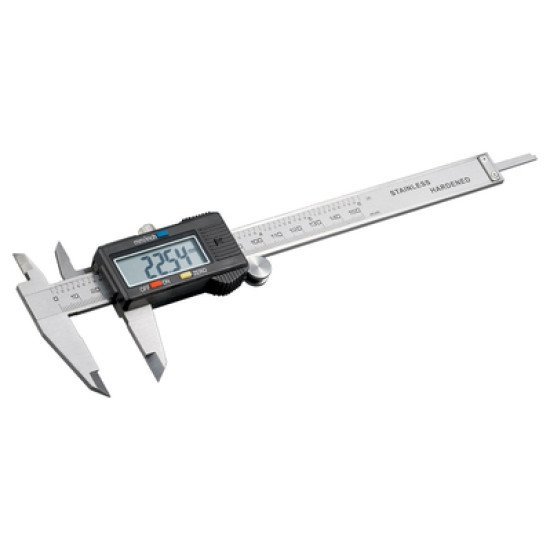 Goobay Ψηφιακό Παχύμετρο 77001, 150Cm/6", Ασημί Goobay Ψηφιακό Παχύμετρο 77001, 150Cm/6", Ασημί