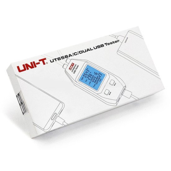 Uni-T Usb Συσκευή Ελέγχου Καλωδιώσεων Ut658Dual, Type A, Type C Uni-T Usb Συσκευή Ελέγχου Καλωδιώσεων Ut658Dual, Type A, Type C