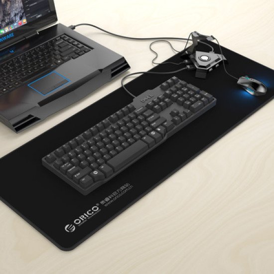 Orico Mousepad Mps8030-Bk, 800X300X3Mm, Μαύρο