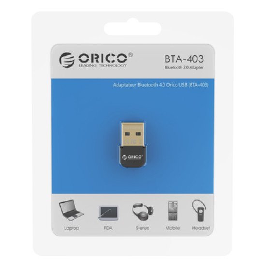 Orico Usb Αντάπτορας Bluetooth 4.0 Bta-403, Μαύρος