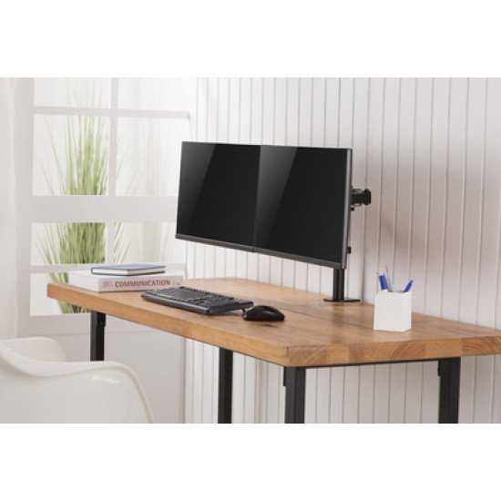 Brateck Βάση Γραφείου Ldt42-C024, Για 2 Οθόνες 17"-32", 8Kg Brateck Βάση Γραφείου Ldt42-C024, Για 2 Οθόνες 17"-32", 8Kg
