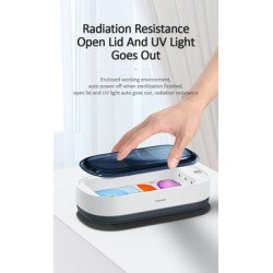 Usams Uv Αποστειρωτής Κινητών, Us-Zb150, Λευκός