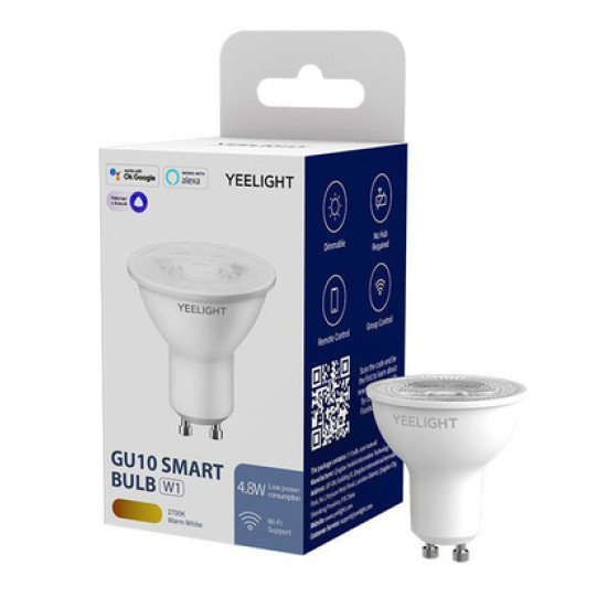 Yeelight Smart Λάμπα Led Yldp004, Gu10, 4,8W, E27, 350Lm, 2700K