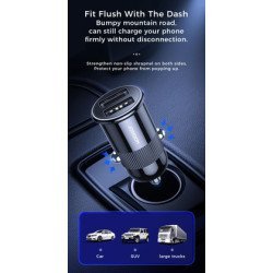 JOYROOM φορτιστής αυτοκινήτου C-A06, 2x USB, 3.1A, μαύρος