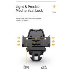 JOYROOM βάση smartphone για αυτοκίνητο JR-ZS255, μαύρη