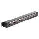 Delock Patch Panel Για Rack 43295, 19", 48X Rj45 Ports, Μαύρο