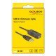 Delock Καλώδιο Usb 2.0 Αρσενικό Σε Θηλυκό 82446, 480Mbps, 10M, Μαύρο