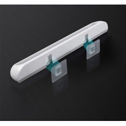 Oenen Κρεμάστρα Μπάνιου-Κουζίνας Cln-0036, 46X6X5Cm, Λευκή