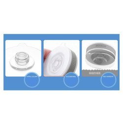 Ecoco Κρεμάστρα Τοίχου Για Κουζίνα-Μπάνιο E1504, 8 X 5 X 53.5Cm, Λευκή