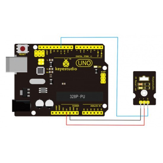 Keyestudio Ir Receiver Module Kit Ks0088, Για Arduino