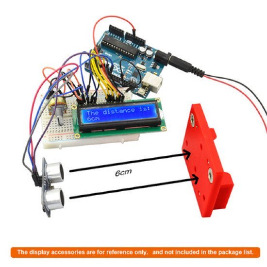 Keyestudio Hr-Sr04 Ultrasonic Module Ks0328, Μπλε, 3Τμχ