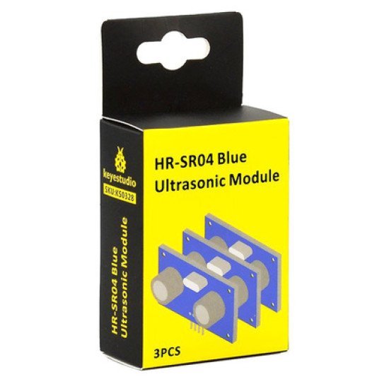 Keyestudio Hr-Sr04 Ultrasonic Module Ks0328, Μπλε, 3Τμχ