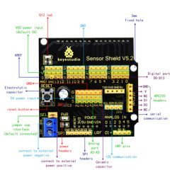 Keyestudio Sensor Shield V5 Ks0004, Συμβατό Με Arduino