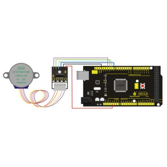 Keyestudio Stepper Motor Driver Module Και Stepper Motor Ks0140, 5V