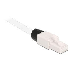 Delock Βύσμα Rj45 Cat 6A Utp 86978, Tool-Free, Λευκό