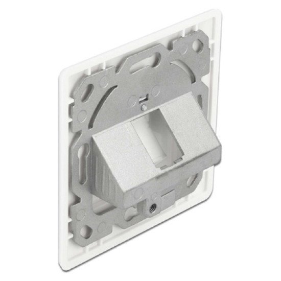 Delock Wall Outlet Για Keystone 86981, 1 Port Delock Wall Outlet Για Keystone 86981, 1 Port