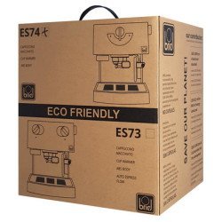 Briel Μηχανή Espresso Es74, 20 Bar, Μαύρη