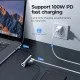 Joyroom Docking Station S-H113, 2X Usb, Hdmi, Usb-C, Γκρι Joyroom Docking Station S-H113, 2X Usb, Hdmi, Usb-C, Γκρι