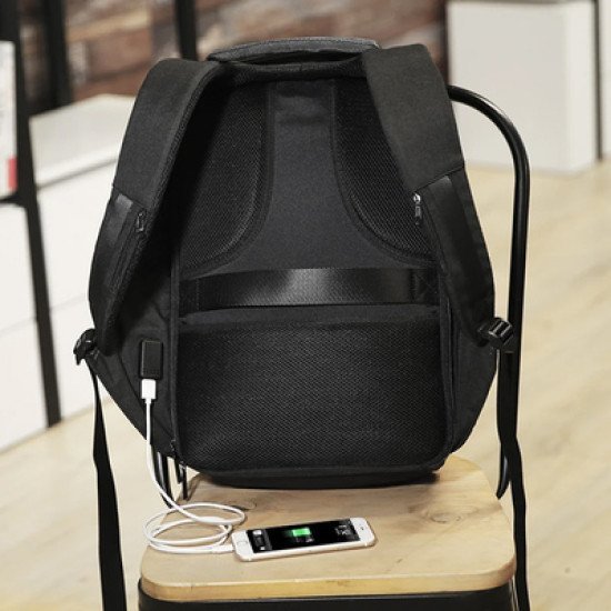 Mark Ryden Τσάντα Πλάτης Mr5815, Με Θήκη Laptop 15.6", 15L, Μαύρη