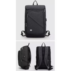 Mark Ryden Τσάντα Πλάτης Mr6545, Με Θήκη Laptop 15.6", Μαύρη