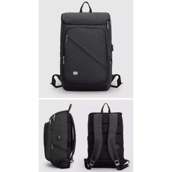 Mark Ryden Τσάντα Πλάτης Mr6545, Με Θήκη Laptop 15.6", Μαύρη Mark Ryden Τσάντα Πλάτης Mr6545, Με Θήκη Laptop 15.6", Μαύρη