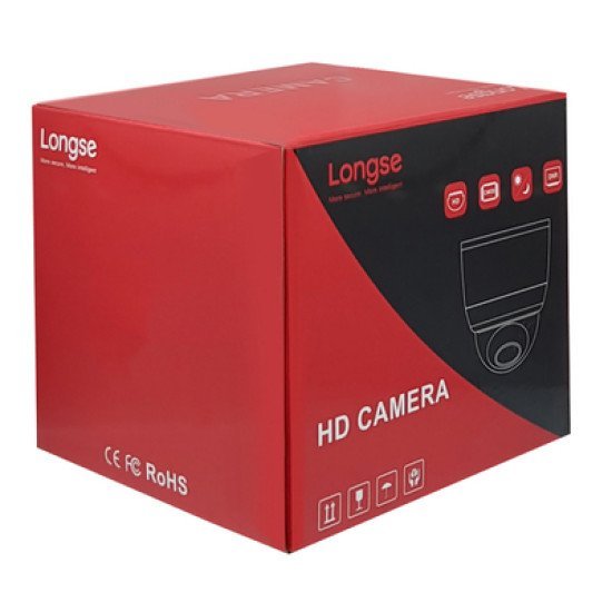 Longse Υβριδική Κάμερα Cmsahtc500Fkpw, 2.8Mm, 1/2.5"Cmos 5Mp/4K, Led 25M