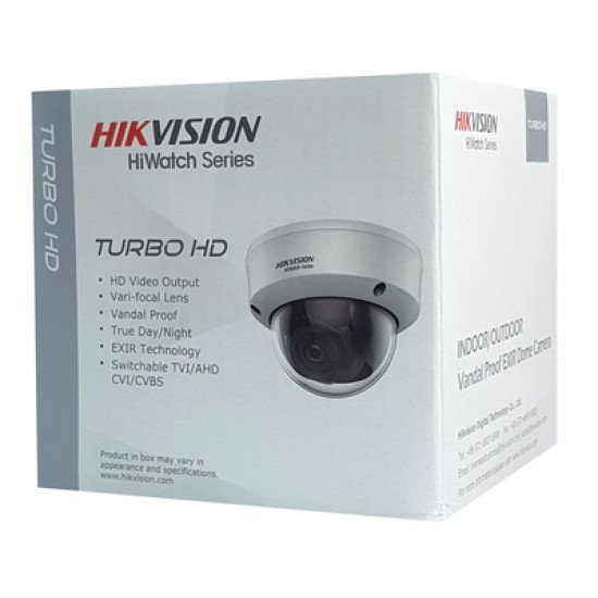 Hikvision Υβριδική Κάμερα Hiwatch Hwt-D340-Vf, 2.8-12Mm, 4Mp, Ip66, Ik10