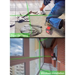 Uni-T Γραμμικό Αλφάδι Laser Lm570Ld-Ii, Με Πράσινη Δέσμη 2 Ακτίνων Uni-T Γραμμικό Αλφάδι Laser Lm570Ld-Ii, Με Πράσινη Δέσμη 2 Ακτίνων