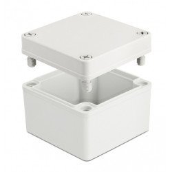 Delock Ηλεκτρολογικό Κυτίο 60397, Αδιάβροχο Ip65, 100X100X75Mm, Γκρι