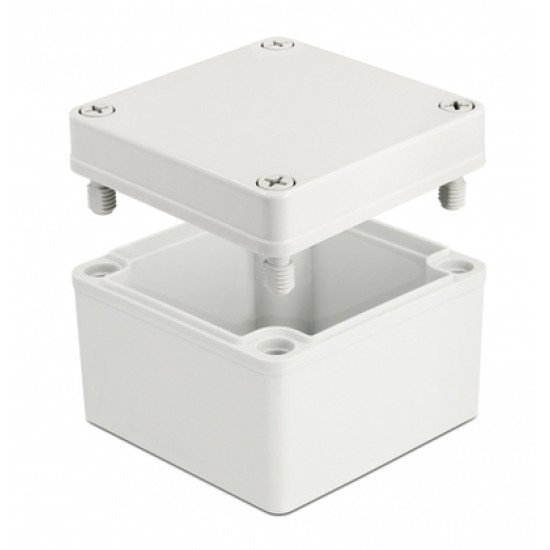 Delock Ηλεκτρολογικό Κυτίο 60397, Αδιάβροχο Ip65, 100X100X75Mm, Γκρι Delock Ηλεκτρολογικό Κυτίο 60397, Αδιάβροχο Ip65, 100X100X75Mm, Γκρι