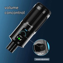 Cabletime Πυκνωτικό Μικρόφωνο Mp03-Ab, Με Αντιανέμιο & Τρίποδα, Usb Cabletime Πυκνωτικό Μικρόφωνο Mp03-Ab, Με Αντιανέμιο & Τρίποδα, Usb