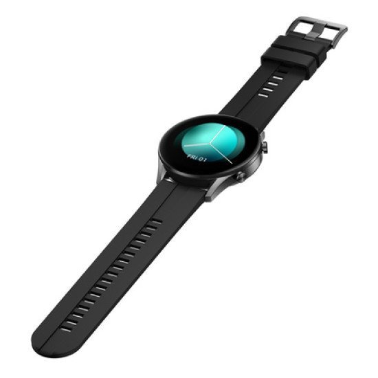 HIFUTURE smartwatch FutureGo Flex, 1.32", IP68, heart rate, μαύρο