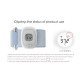 Powertech Smart Παιδικό Θερμόμετρο Pt-501, Bluetooth, Με Συναγερμό
