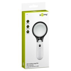 Goobay Μεγεθυντικός Φακός Χειρός 41255 Με Φωτισμό Led, 1.75X & 12.25X