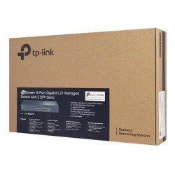 Tp-Link Jetstream L2+ Managed Switch Tl-Sg3210, 8-Port Gigabit, Ver. 3.0