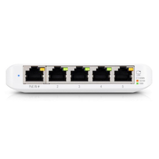 Ubiquiti Unifi Switch Usw-Flex-Mini, 5-Port Gigabit, 10/100/1000 Mbps