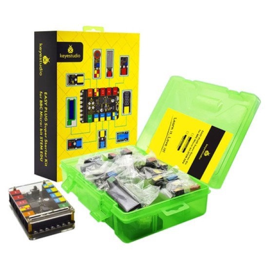 Keyestudio Easy Plug Super Starter Kit Ks4021 Για Micro:bit Stem Keyestudio Easy Plug Super Starter Kit Ks4021 Για Micro:bit Stem