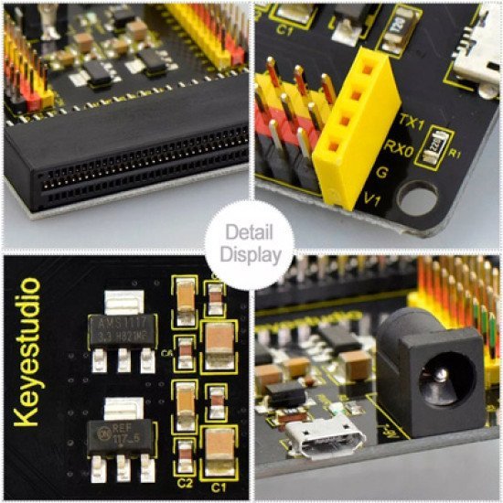 Keyestudio Sensor Shield V2 Ks0360 Για Micro:bit Keyestudio Sensor Shield V2 Ks0360 Για Micro:bit