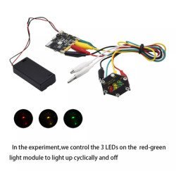 Keyestudio Honeycomb Traffic Light Module Ks0480 Για Micro:bit Keyestudio Honeycomb Traffic Light Module Ks0480 Για Micro:bit
